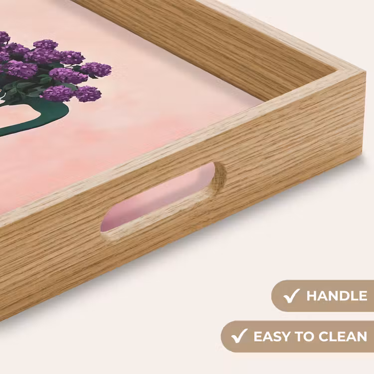 Tray - Chair - Vase - Flowers - Blocked — 9