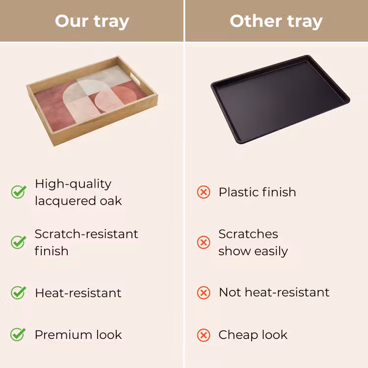 Tray - Figures - Abstract - Pink — 10