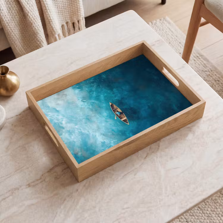 Tray - Boat - Water - Blue — 2