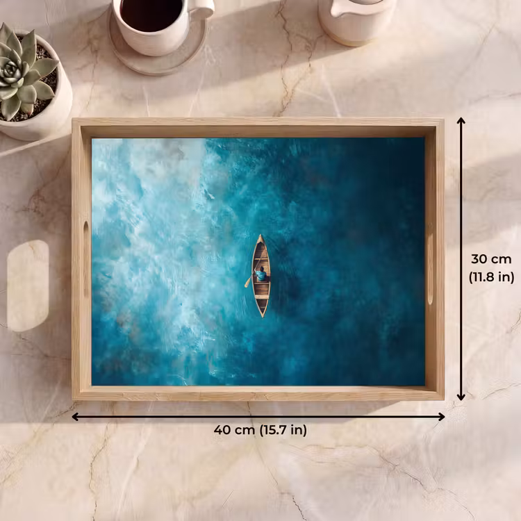 Tray - Boat - Water - Blue — 7