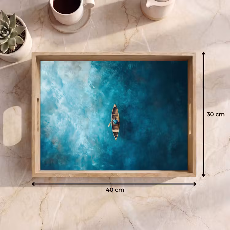 Tray - Boat - Water - Blue — 8