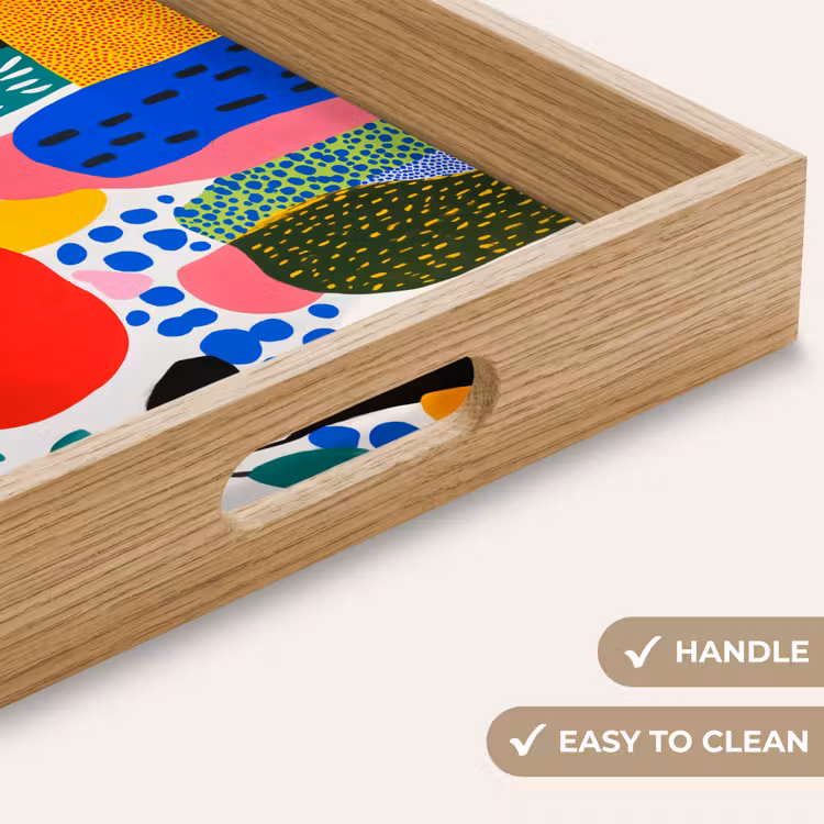 Tray - Dots - Shapes - Modern - Colors — 9