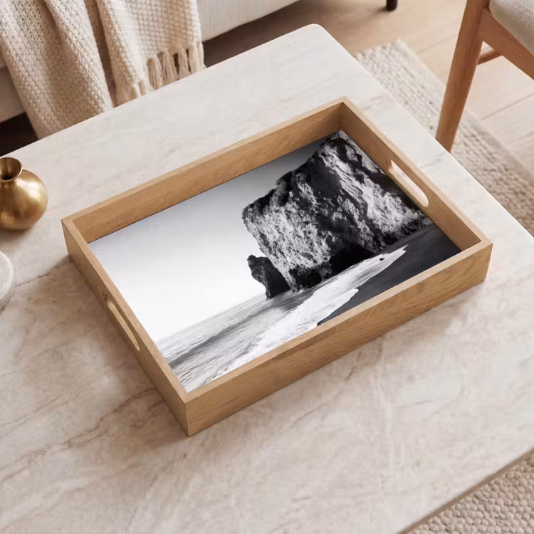 Tray - Beach - Cliff - Waves - Footsteps — 2