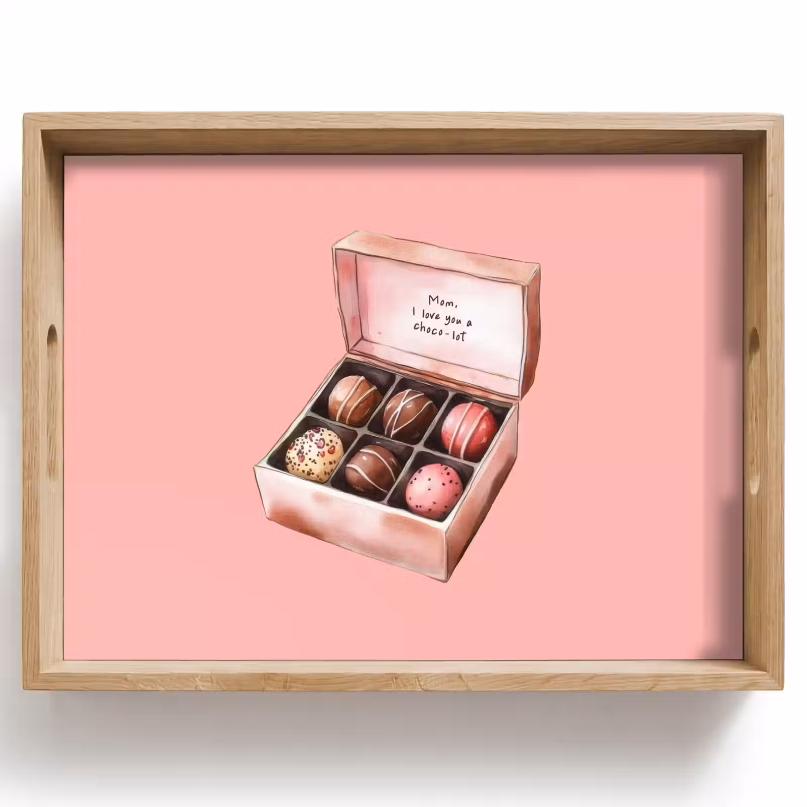 Tray - Box - Bonbons - Loving - Text — 1