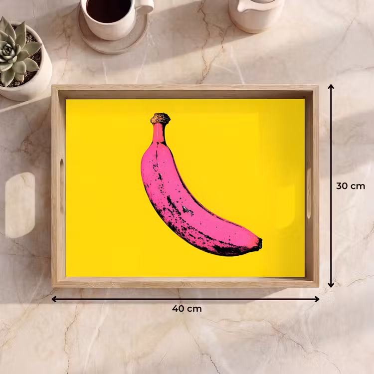 Tray - Banana - Graphic - Yellow — 8