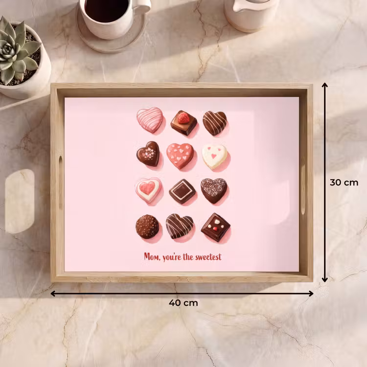 Tray - Chocolates - Heart shaped - Dearest — 8