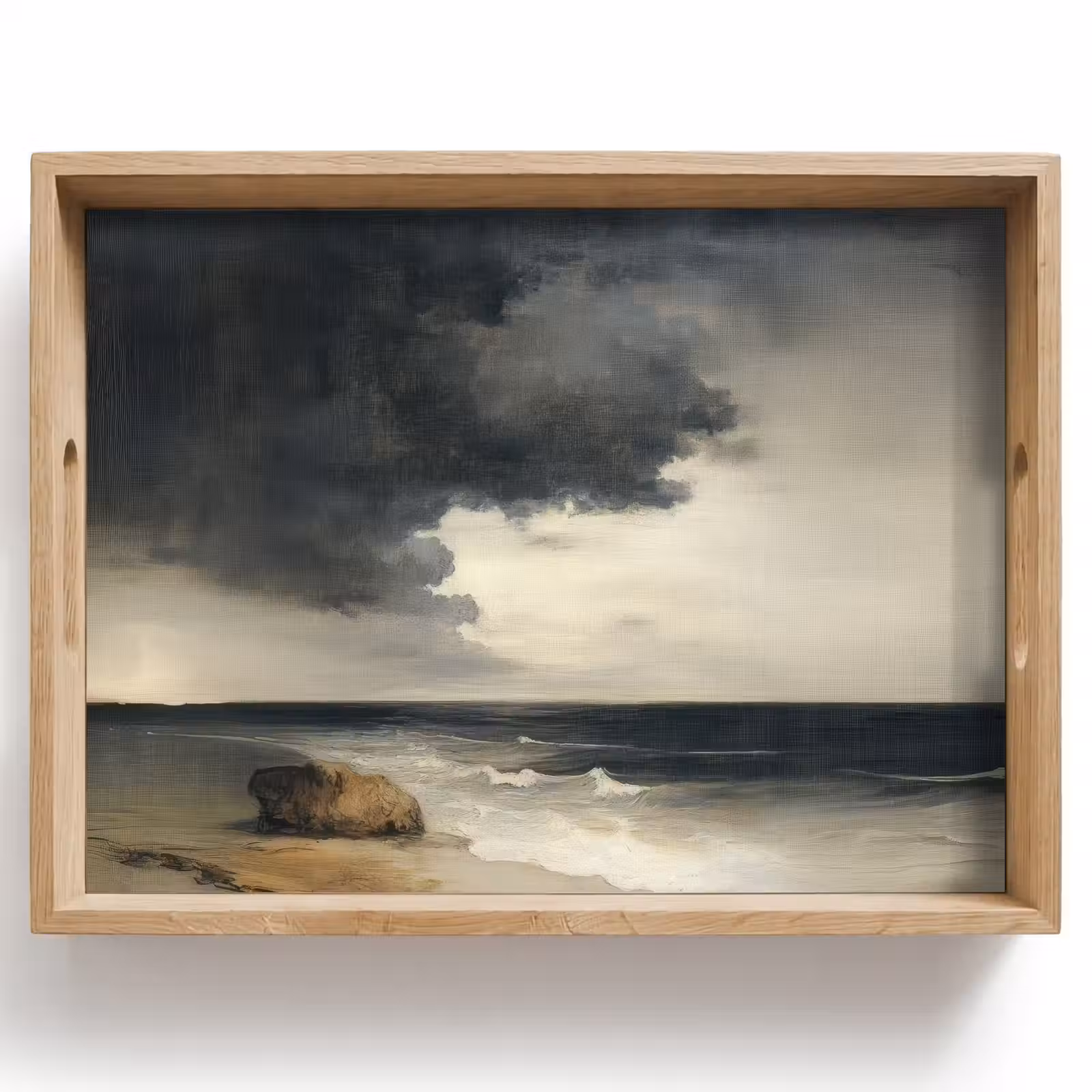 Tray - Coast - Waves - Rock - Storm — 1
