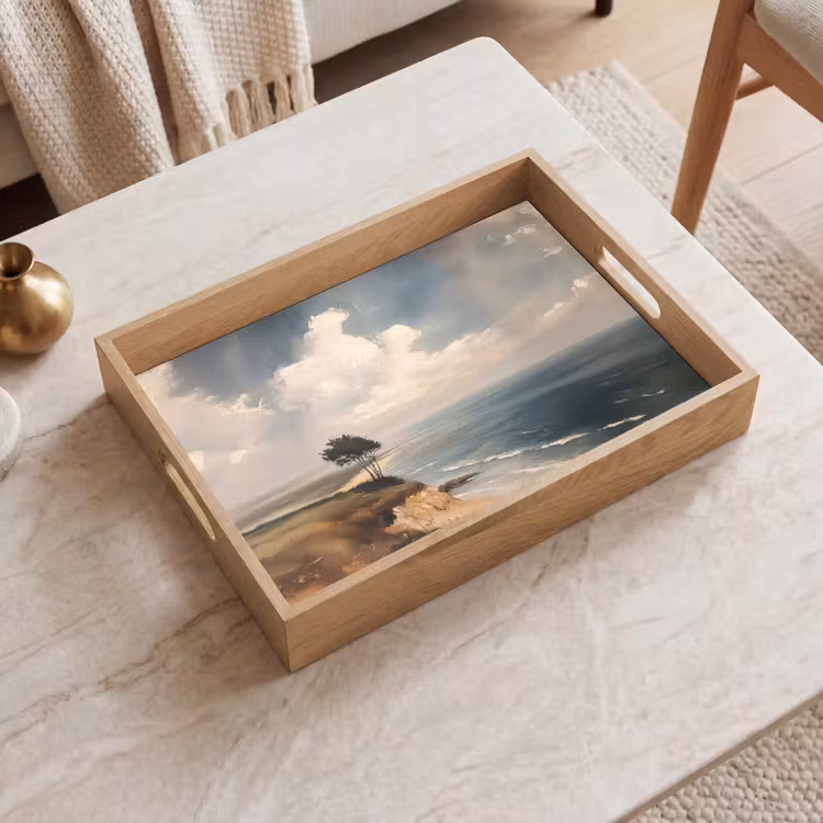 Tray - Cliff - Sea - Tree — 2