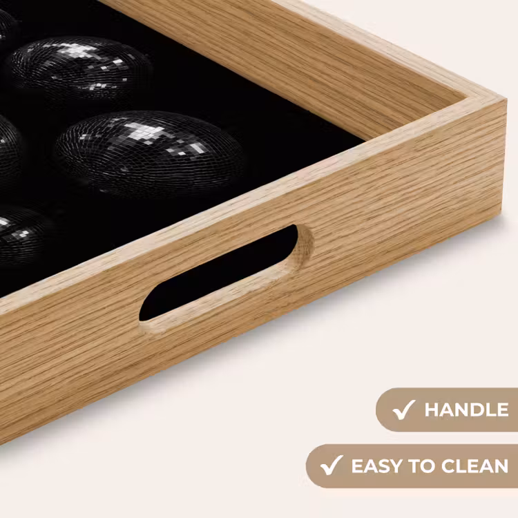 Tray - Discoballs - Minimalist - Black — 9