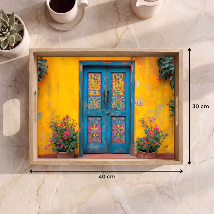 Tray - Doors - Colorful - Plants — 8