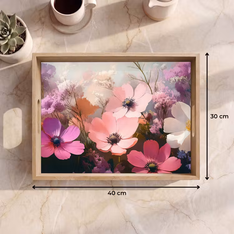 Tray - Flowers - Colorful - Flowering — 8
