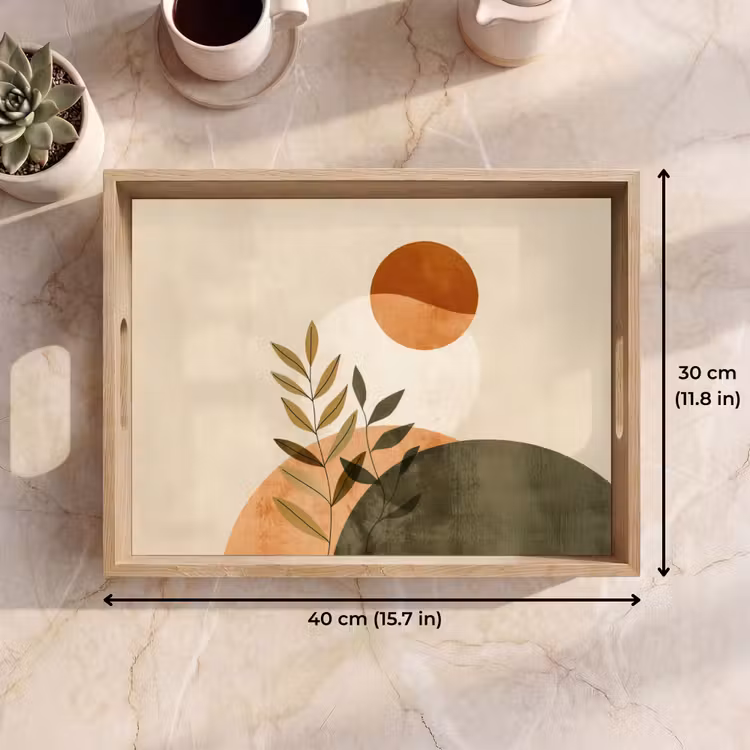 Tray - Branches - Shapes - Abstract — 7