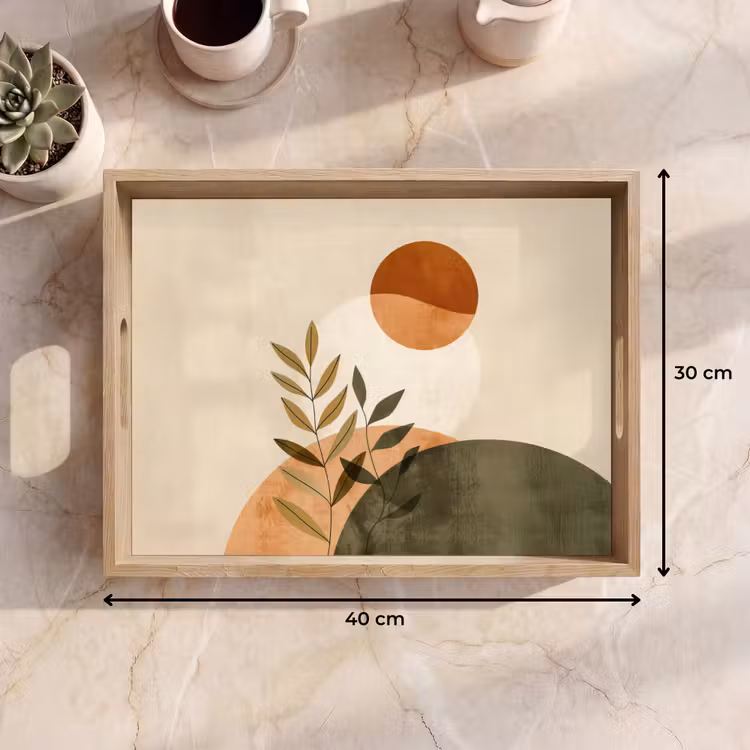 Tray - Branches - Shapes - Abstract — 8
