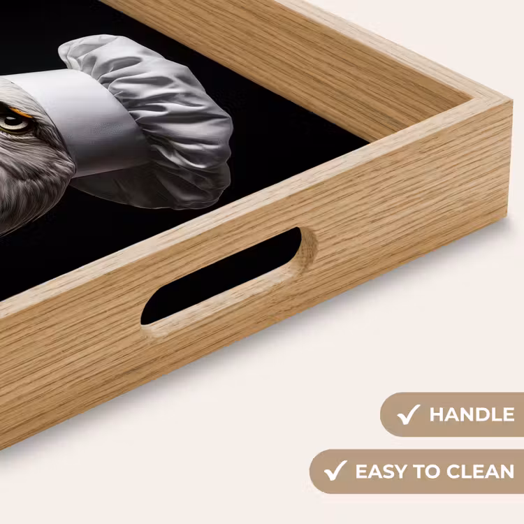 Tray - Eagle -America - Chef's hat - Bird - Tough — 9