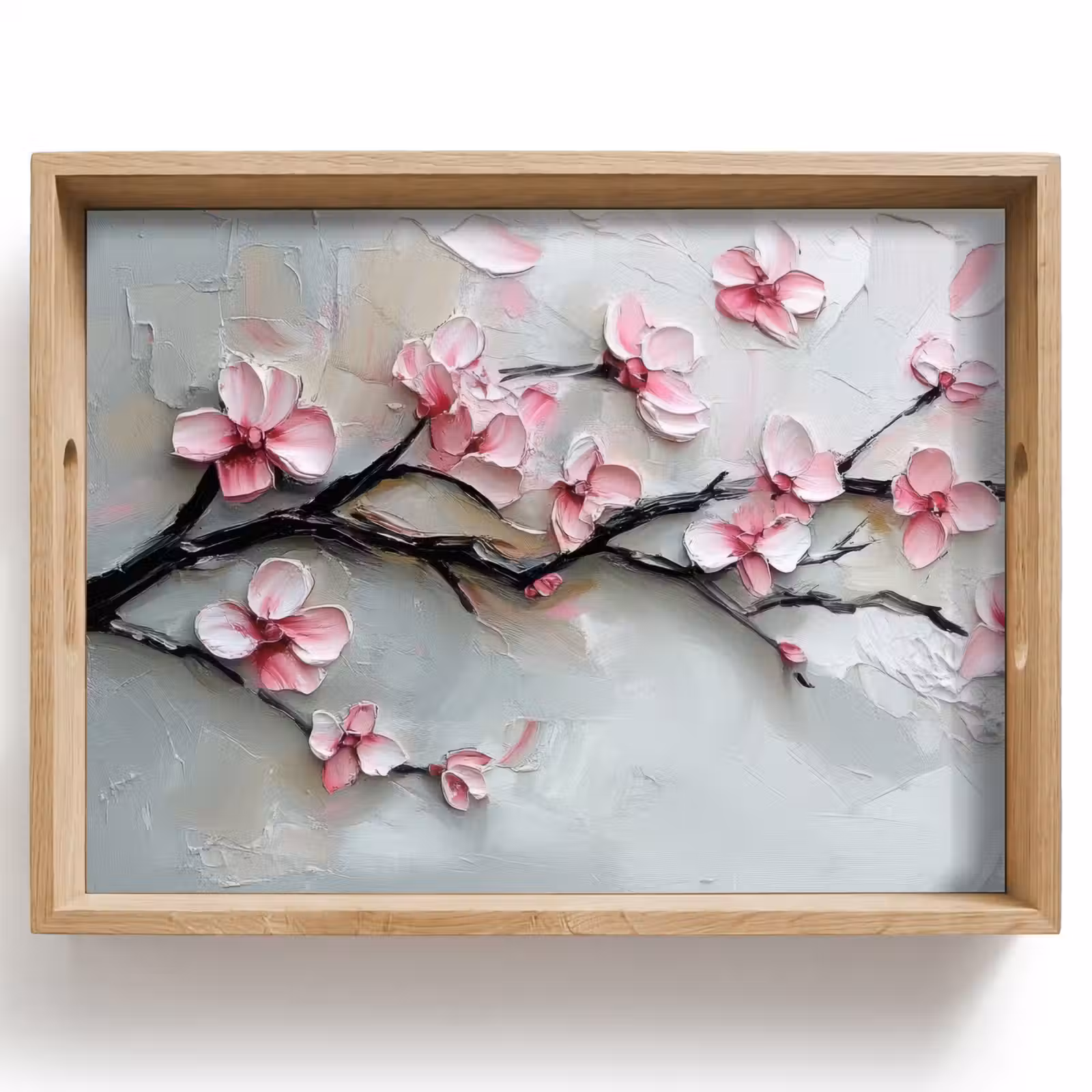Tray - Blossom - Artistic - Pink - Sakura — 1