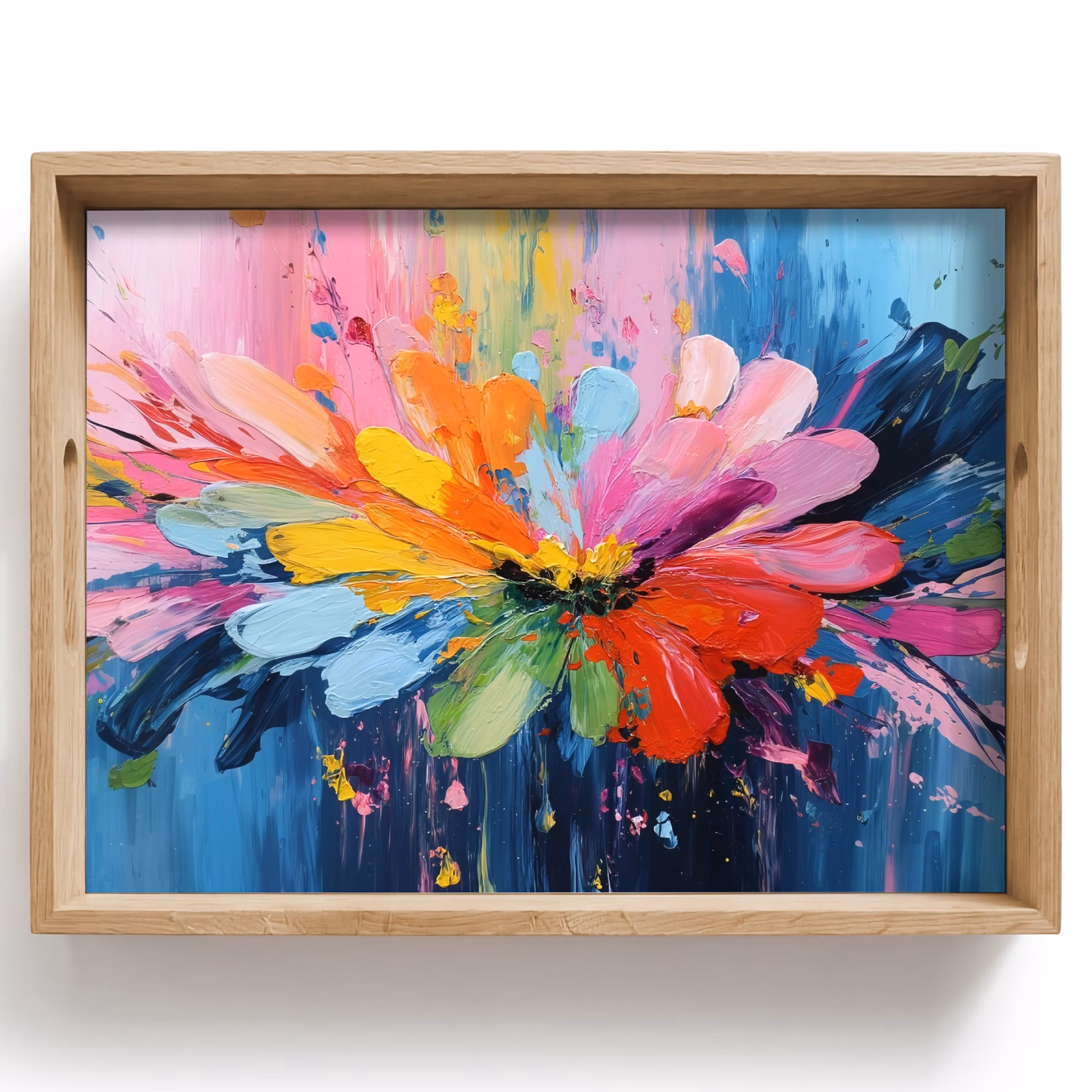 Tray - Burst of color - Expressive mood - Flower — 1