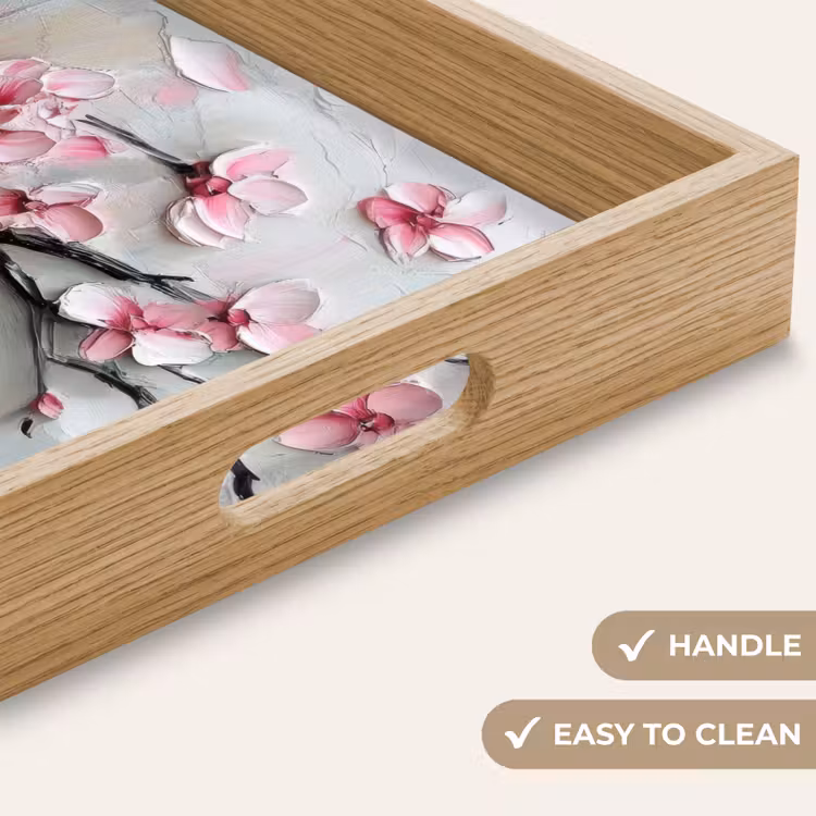 Tray - Blossom - Artistic - Pink - Sakura — 9