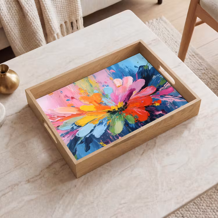 Tray - Burst of color - Expressive mood - Flower — 2