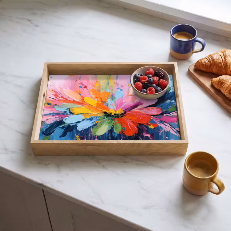 Tray - Burst of color - Expressive mood - Flower — 3
