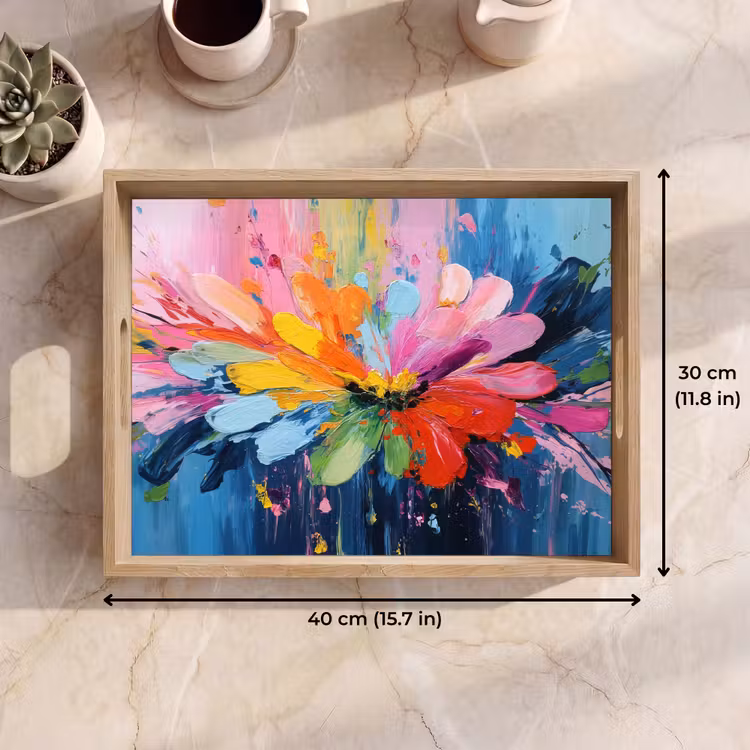 Tray - Burst of color - Expressive mood - Flower — 7