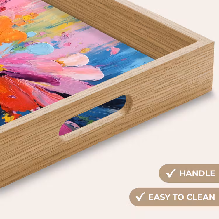 Tray - Burst of color - Expressive mood - Flower — 9