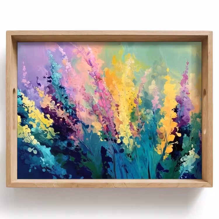 Tray - Dreamy - elongated flowers — 1