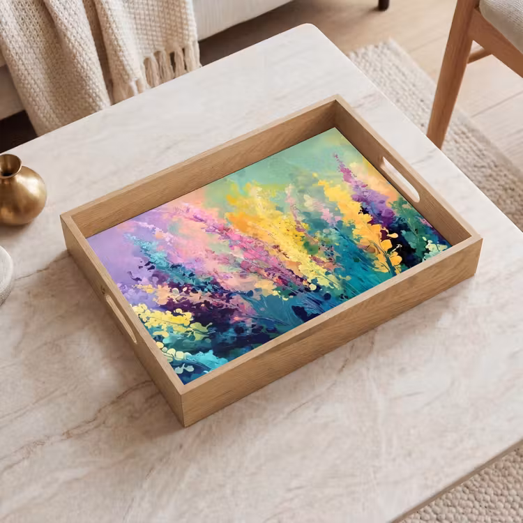 Tray - Dreamy - elongated flowers — 2