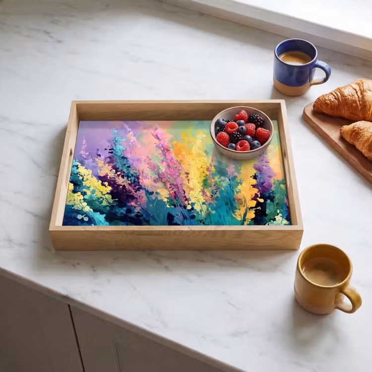 Tray - Dreamy - elongated flowers — 3