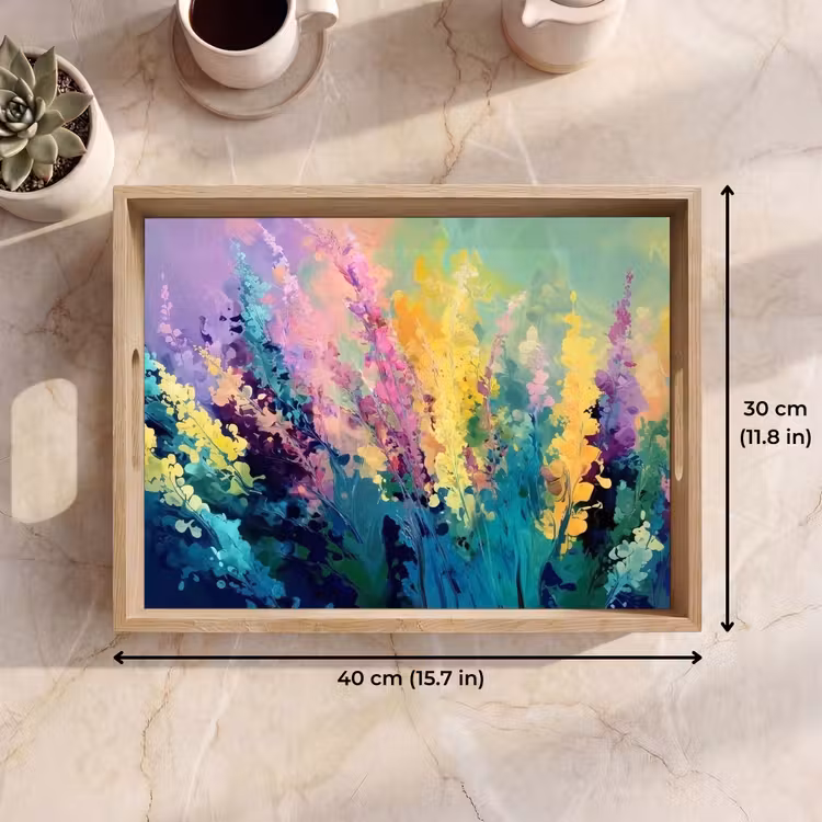 Tray - Dreamy - elongated flowers — 7