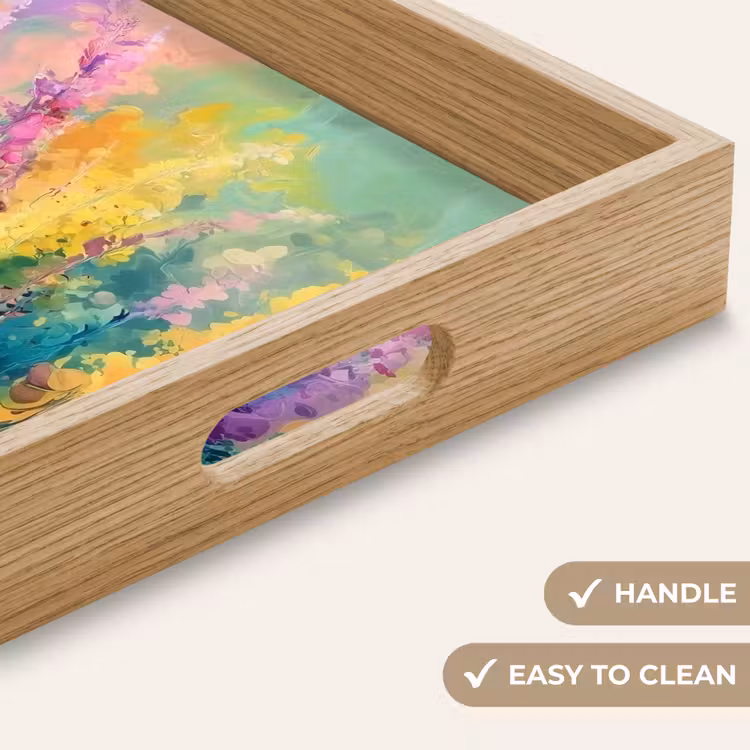 Tray - Dreamy - elongated flowers — 9