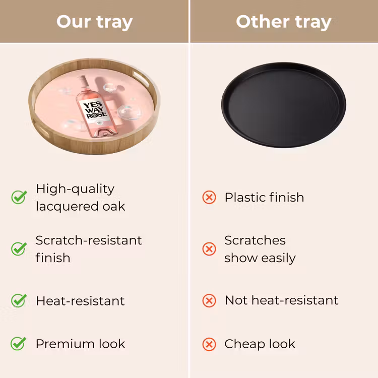 Tray - Bubbles - Rosé - Pink — 8