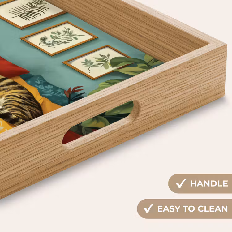Tray - Cat - Plants - Green — 9
