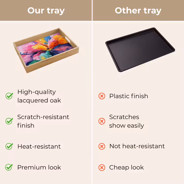 Tray - Flower explosion - Multicolored - Moving — 10