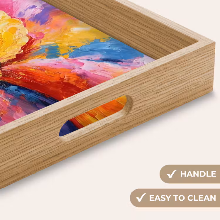 Tray - Flower explosion - Multicolored - Moving — 9