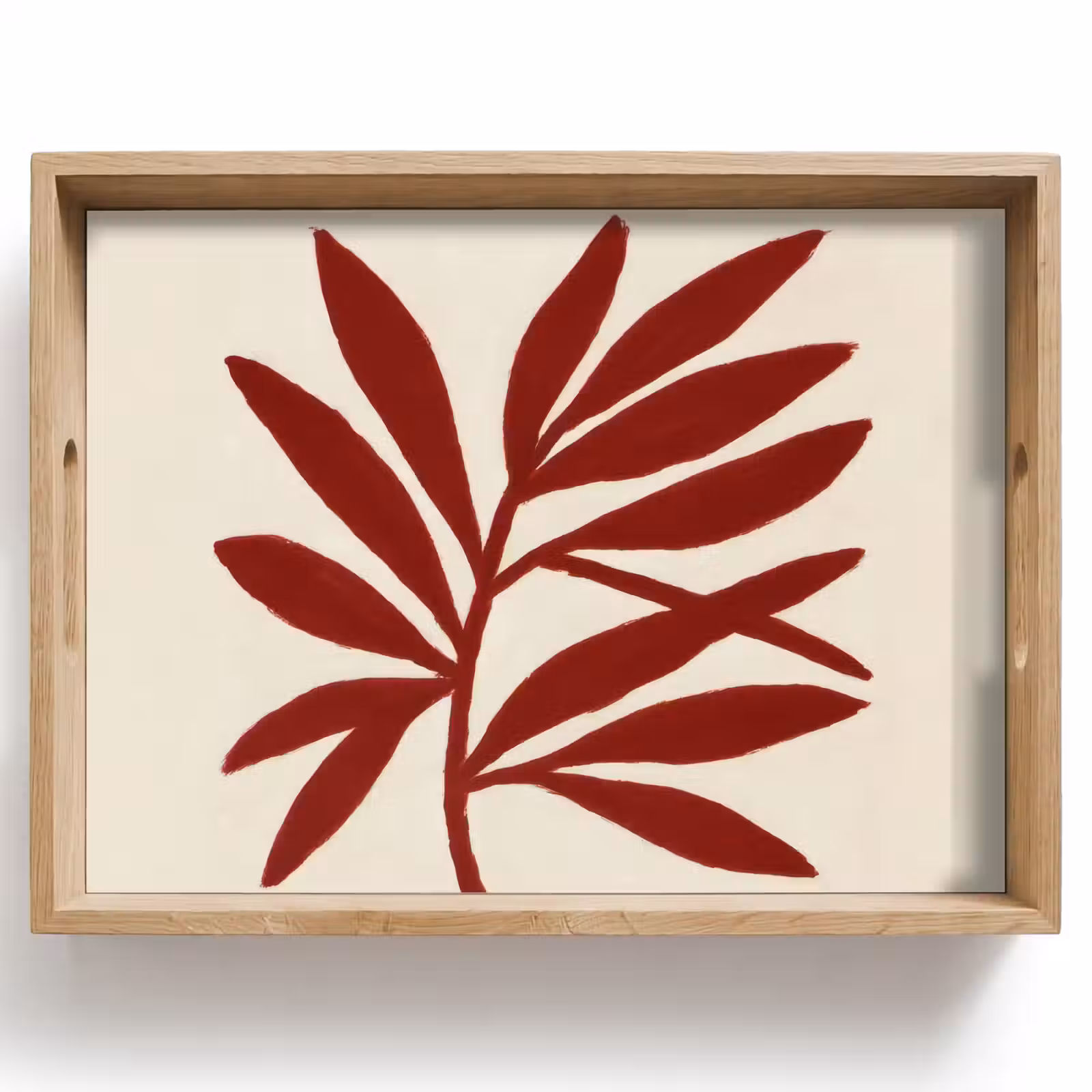 Tray - Branch - Leaves - Red — 1