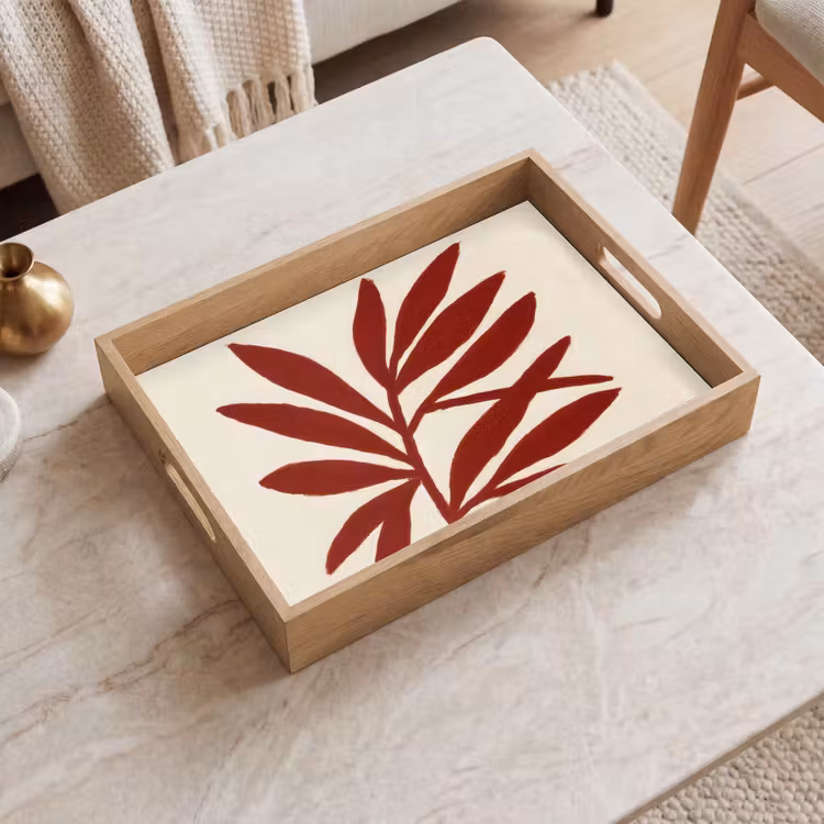 Tray - Branch - Leaves - Red — 2