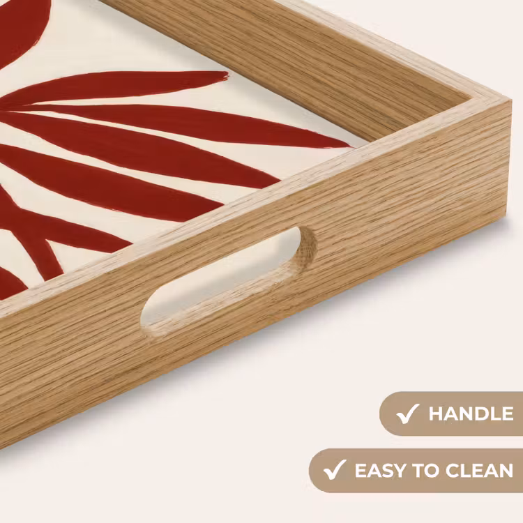 Tray - Branch - Leaves - Red — 9