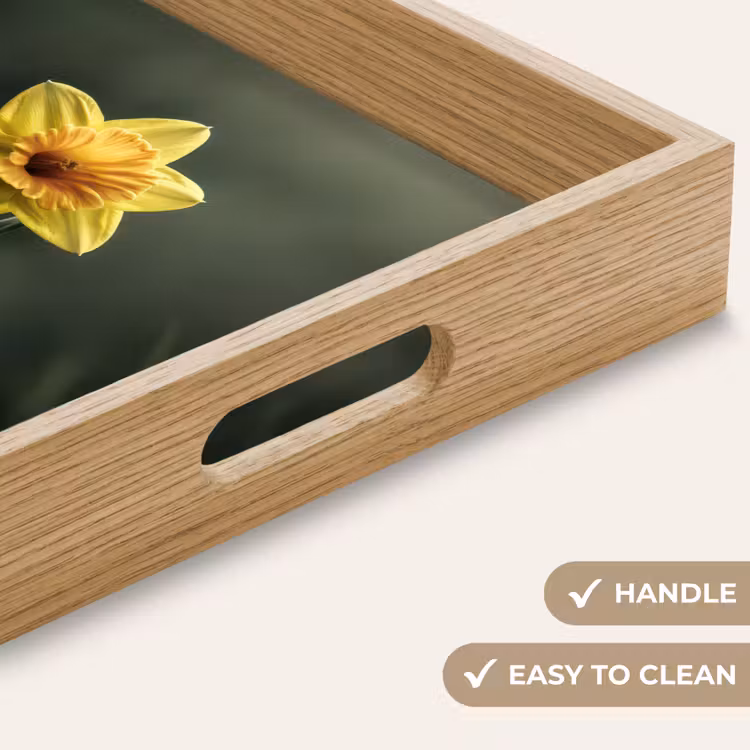 Tray - Flower - Daffodil - Grass - Yellow — 9