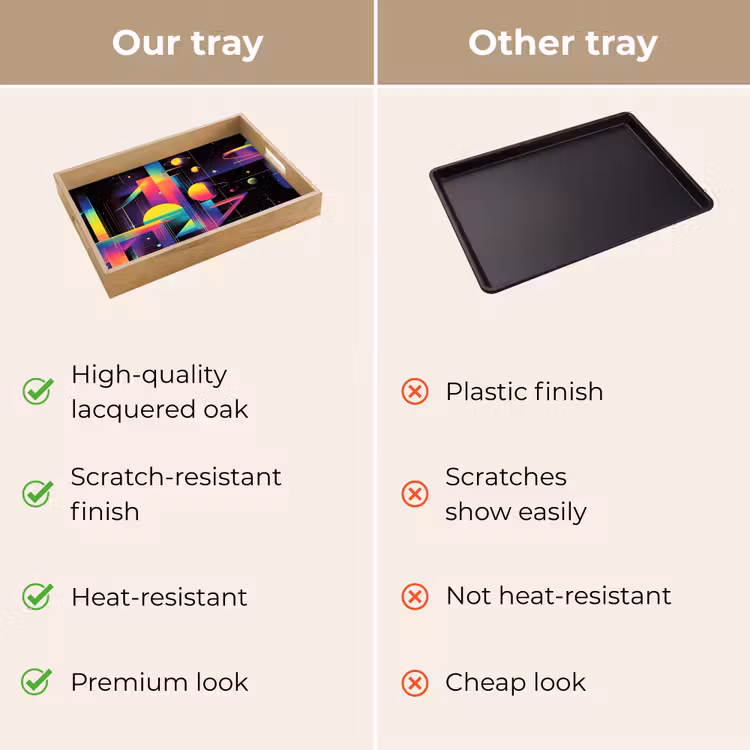 Tray - Abstract - Shapes - Colorful - Lines — 10