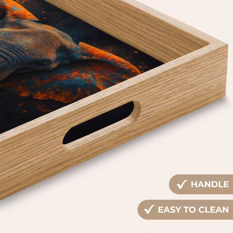 Tray - Elephant - Orange - Ears — 9
