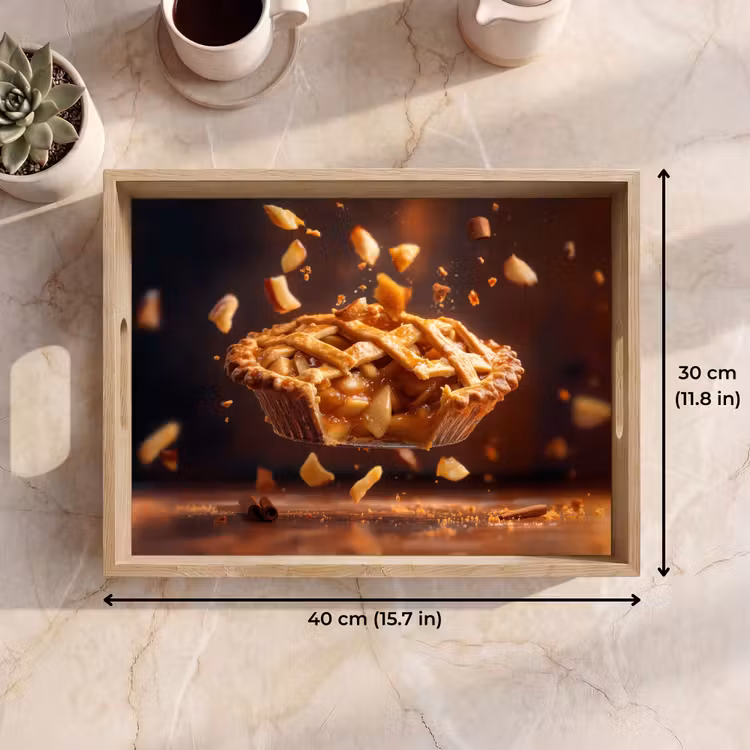 Tray - Apple - Pie - Hot - Food — 7