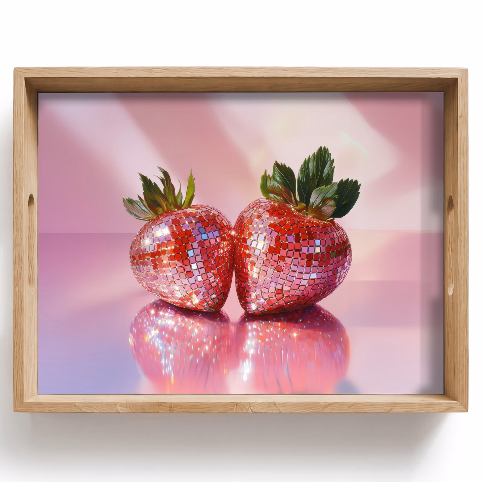 Tray - Disco - Fruit - Glitter - Strawberry — 1