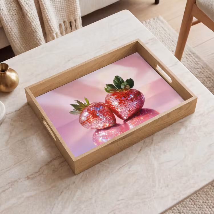 Tray - Disco - Fruit - Glitter - Strawberry — 2