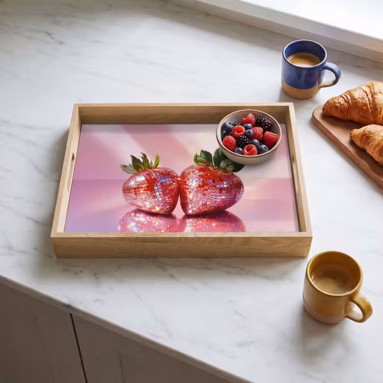 Tray - Disco - Fruit - Glitter - Strawberry — 3