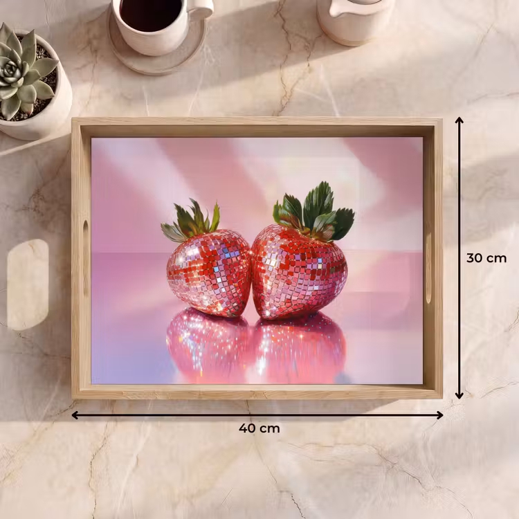 Tray - Disco - Fruit - Glitter - Strawberry — 8