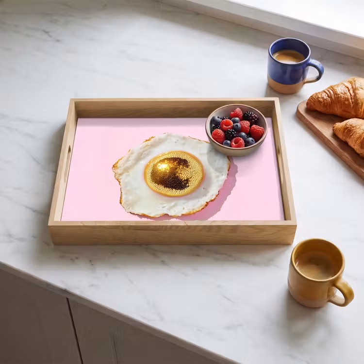 Tray - Egg - Disco - Breakfast - Glitter — 3