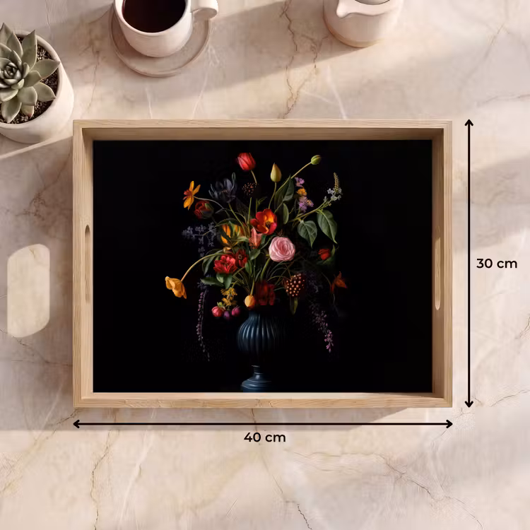 Tray - Flowers - Berries - Classic — 8