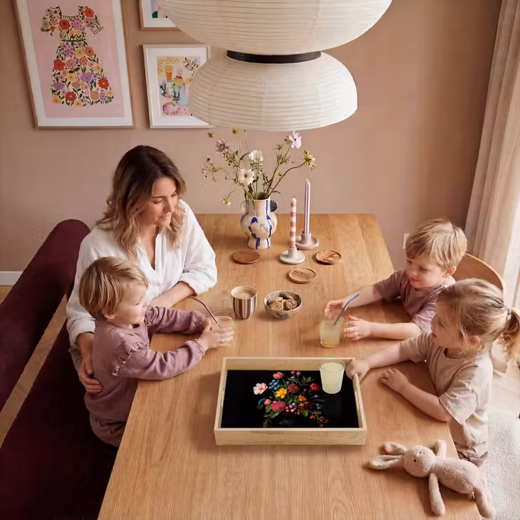 Tray - Flowers - Merry - Vase — 5