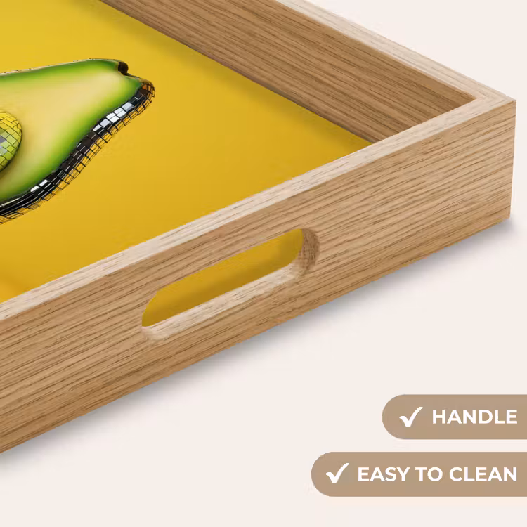 Tray - Avocado - Discoball - Yellow - Glitter — 9