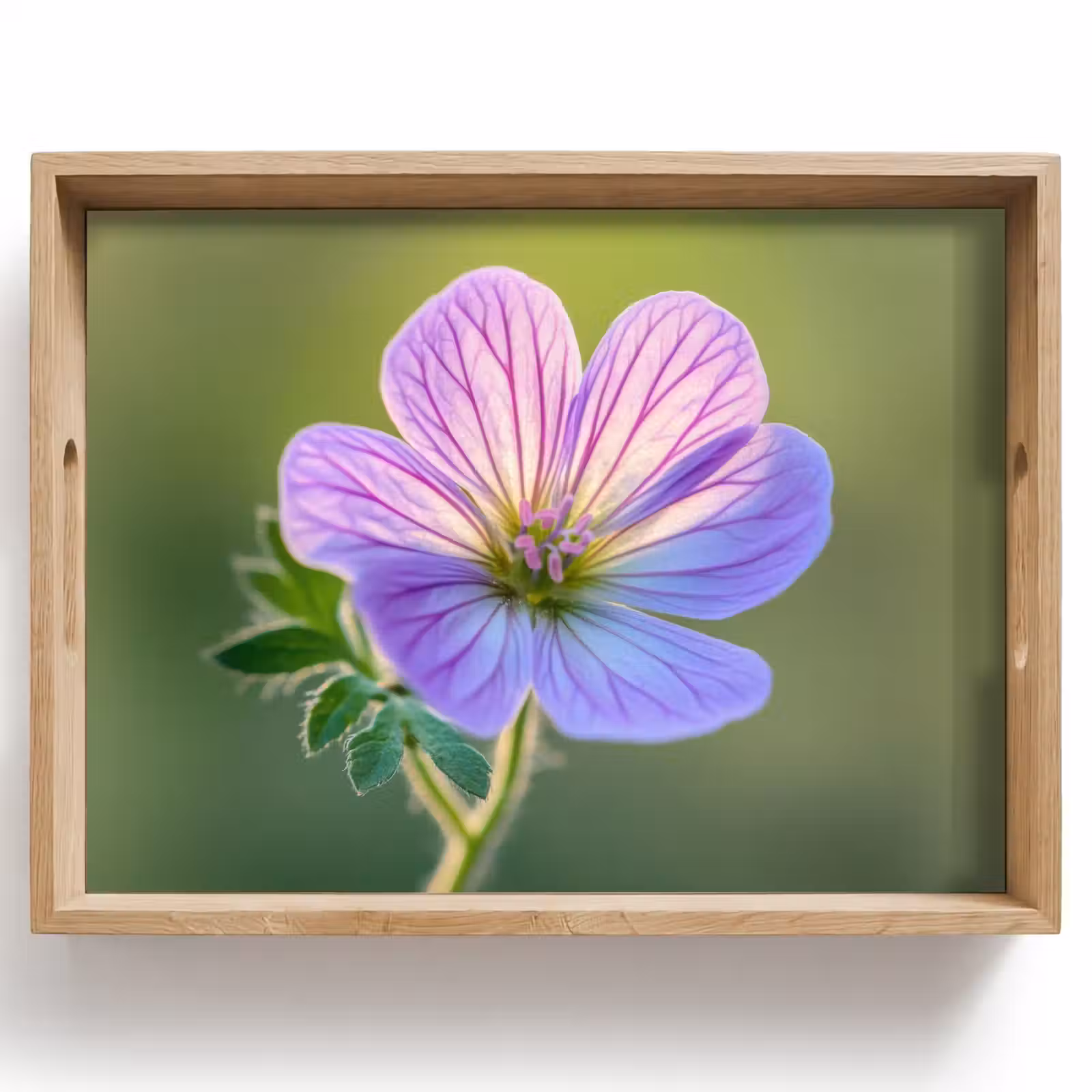 Tray - Flower - Close up - Purple — 1